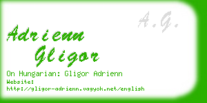 adrienn gligor business card